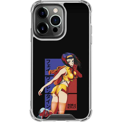 Cowboy Bebop Faye Valentine iPhone 14 Pro Clear Case